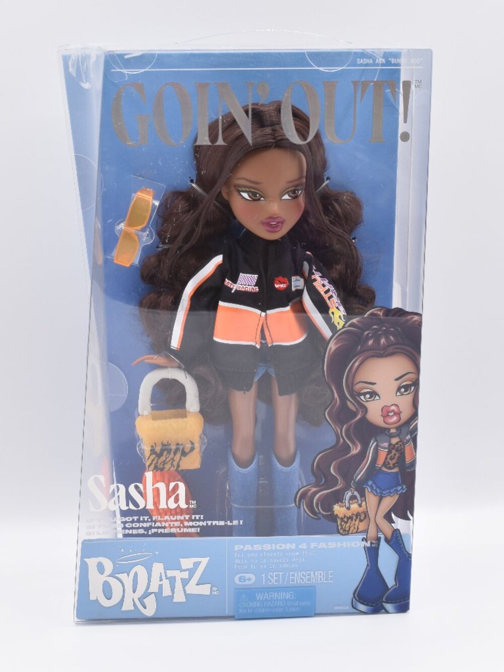 Bratz Goin’ Out! Sasha Fashion Doll with Accessories MGA 2024